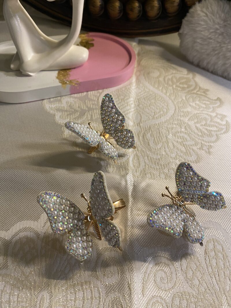 SPARKLY BUTTERFLY CLIPS - Image 2